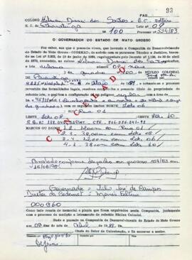 NÚMERO DO TÍTULO: 000960