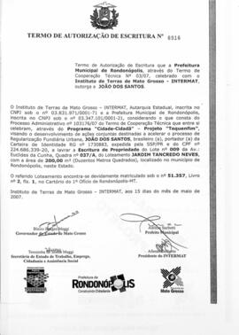 NÚMERO DO TERMO: 6916
