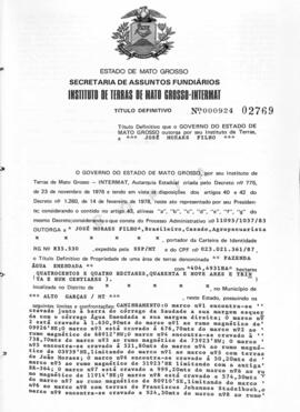 NÚMERO DO TÍTULO: 000924