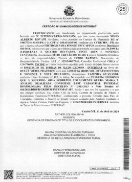 NÚMERO DA CERTIDÃO: 00646.2024