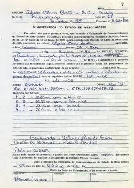 NÚMERO DO TÍTULO: 003354