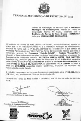NÚMERO DO TERMO: 7663