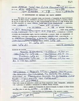 NÚMERO DO TÍTULO: 009882