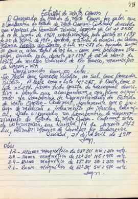 NÚMERO DO TÍTULO: SEM DADOS