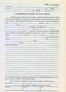 NÚMERO DO TÍTULO: SEM DADOS