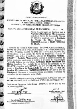 NÚMERO DO TERMO: 1694-A