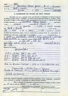 NÚMERO DO TÍTULO: 004133