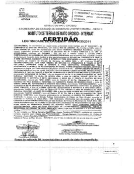 NÚMERO DA CERTIDÃO: 10404-9CD.2011
