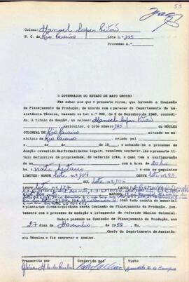 NÚMERO DO TÍTULO: SEM DADOS