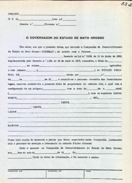 NÚMERO DO TÍTULO: SEM DADOS