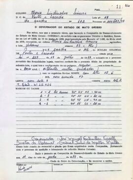 NÚMERO DO TÍTULO: SEM DADOS