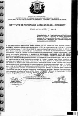 NÚMERO DO TÍTULO: 3409