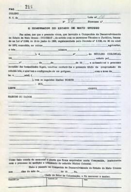 NÚMERO DO TÍTULO: SEM DADOS