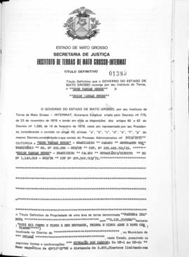 NÚMERO DO TÍTULO: 01389