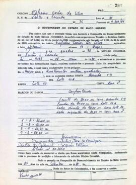 NÚMERO DO TÍTULO: 001250