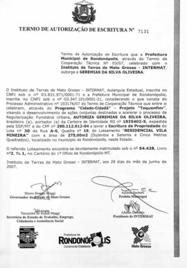 NÚMERO DO TERMO: 7131