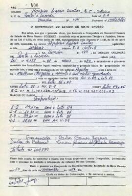 NÚMERO DO TÍTULO: 004334