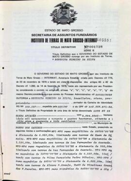 NÚMERO DO TÍTULO: 001728