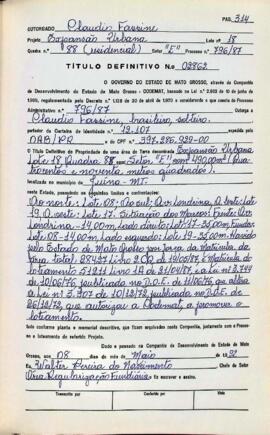 NÚMERO DO TÍTULO: 02862