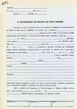 NÚMERO DO TÍTULO: SEM DADOS