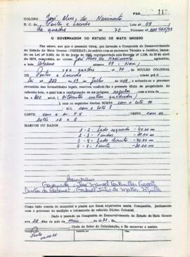 NÚMERO DO TÍTULO: SEM DADOS