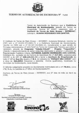 NÚMERO DO TERMO: SEM DADOS