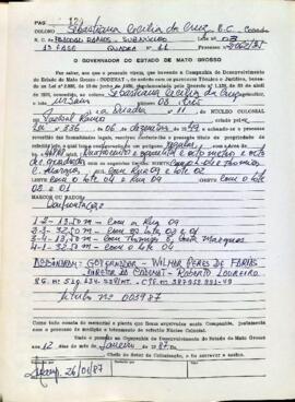 NÚMERO DO TÍTULO: 003987