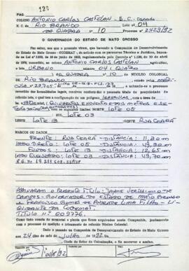 NÚMERO DO TÍTULO: 009776