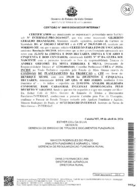 NÚMERO DA CERTIDÃO: 00615.2024