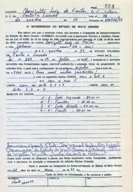 NÚMERO DO TÍTULO: SEM DADOS