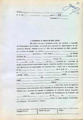 NÚMERO DO TÍTULO: SEM DADOS