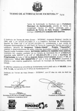 NÚMERO DO TERMO: SEM DADOS