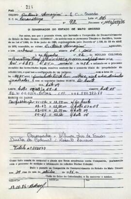 NÚMERO DO TÍTULO: 003573