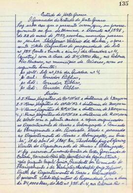 NÚMERO DO TÍTULO: SEM DADOS