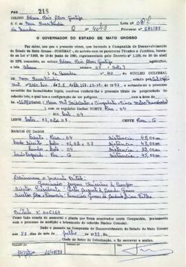 NÚMERO DO TÍTULO: 006169