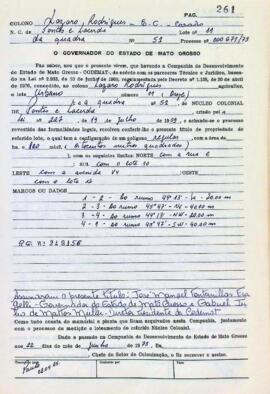 NÚMERO DO TÍTULO: SEM DADOS