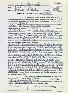NÚMERO DO TÍTULO: 02094