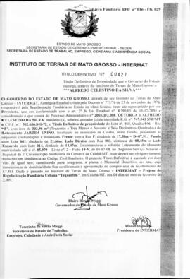 NÚMERO DO TÍTULO: 00427