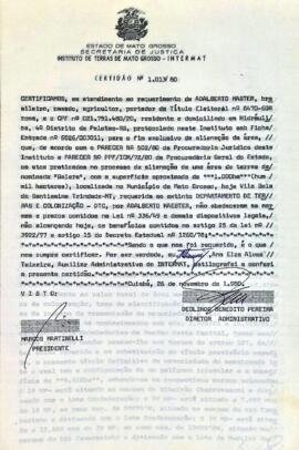 NÚMERO DA CERTIDÃO: 1.013.80