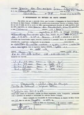 NÚMERO DO TÍTULO: 002387