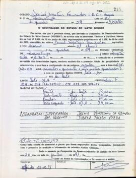 NÚMERO DO TÍTULO: 005197