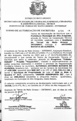 NÚMERO DO TERMO: 1739-A