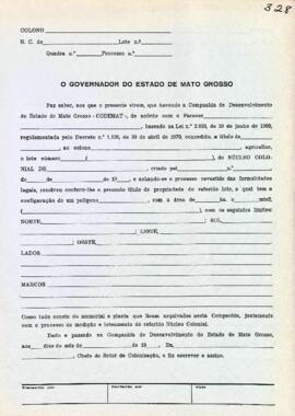 NÚMERO DO TÍTULO: SEM DADOS