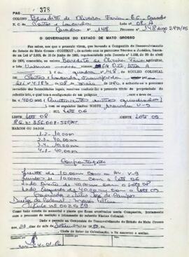 NÚMERO DO TÍTULO: 002529