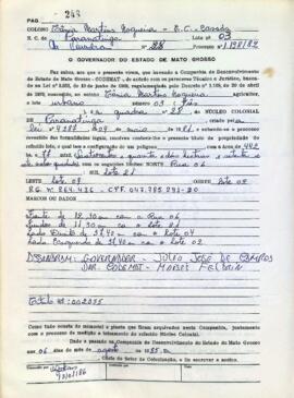 NÚMERO DO TÍTULO: 002355