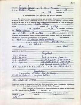 NÚMERO DO TÍTULO: 001123