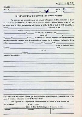 NÚMERO DO TÍTULO: SEM DADOS