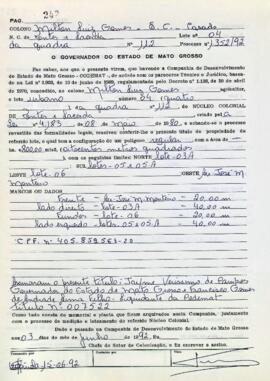 NÚMERO DO TÍTULO: 007522