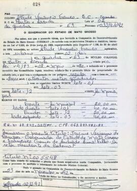 NÚMERO DO TÍTULO: 005548