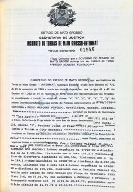 NÚMERO DO TÍTULO: 01946